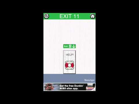 ‪100 Exits level 11 (Walkthrough 100 Exits)‬