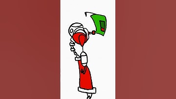 Tallest Red (Invader Zim) Drawing