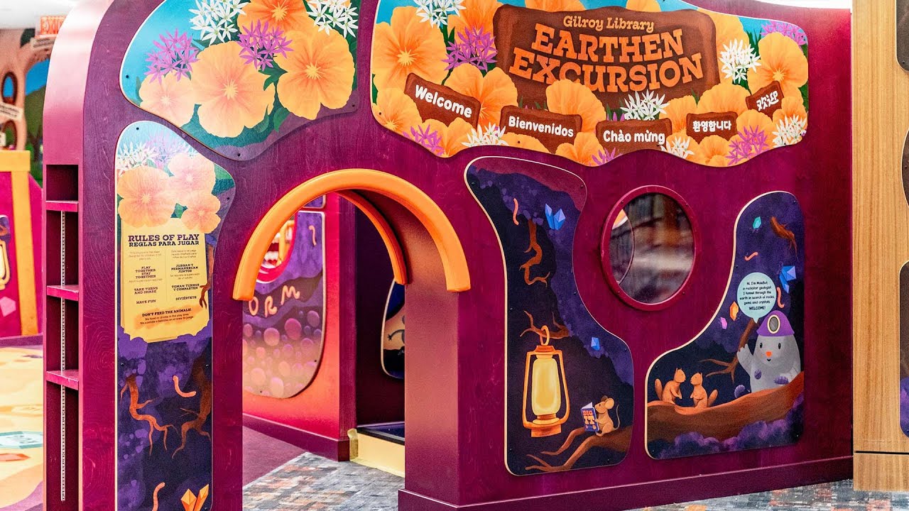 Gilroy Library Children's Play Space Grand Opening