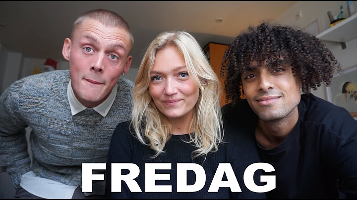 EN GOD START PÅ WEEKENDEN