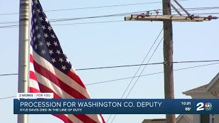 Funeral procession for Washington Co. Deputy killed in the line of duty Net Worth