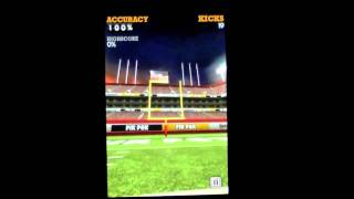 Flick Kick Field Goal Kickoff iPhone App Review screenshot 4