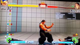 Usf4 yun 100% death combo 1 reset
