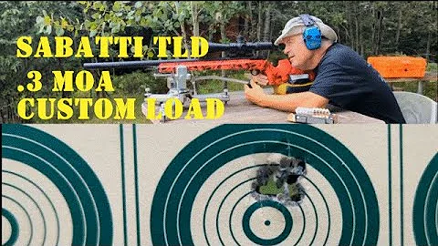Sabatti TLD 308 Re-Load Testing 100yrds