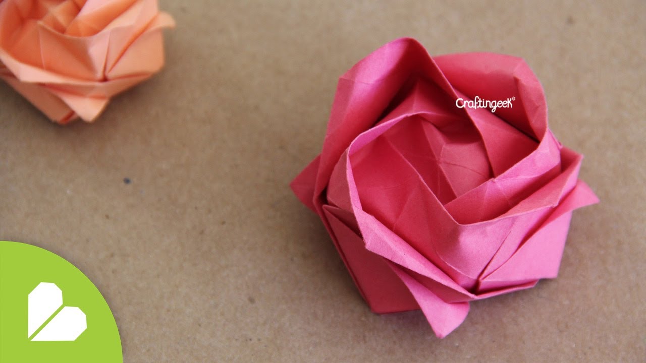 origami kawasaki rose by toshikazu kawasaki youtube origami rose origami and kirigami origami flowers