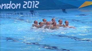 Russia Synchronized Swimming Champions Of London 2012 1 Online Video Cutter Com