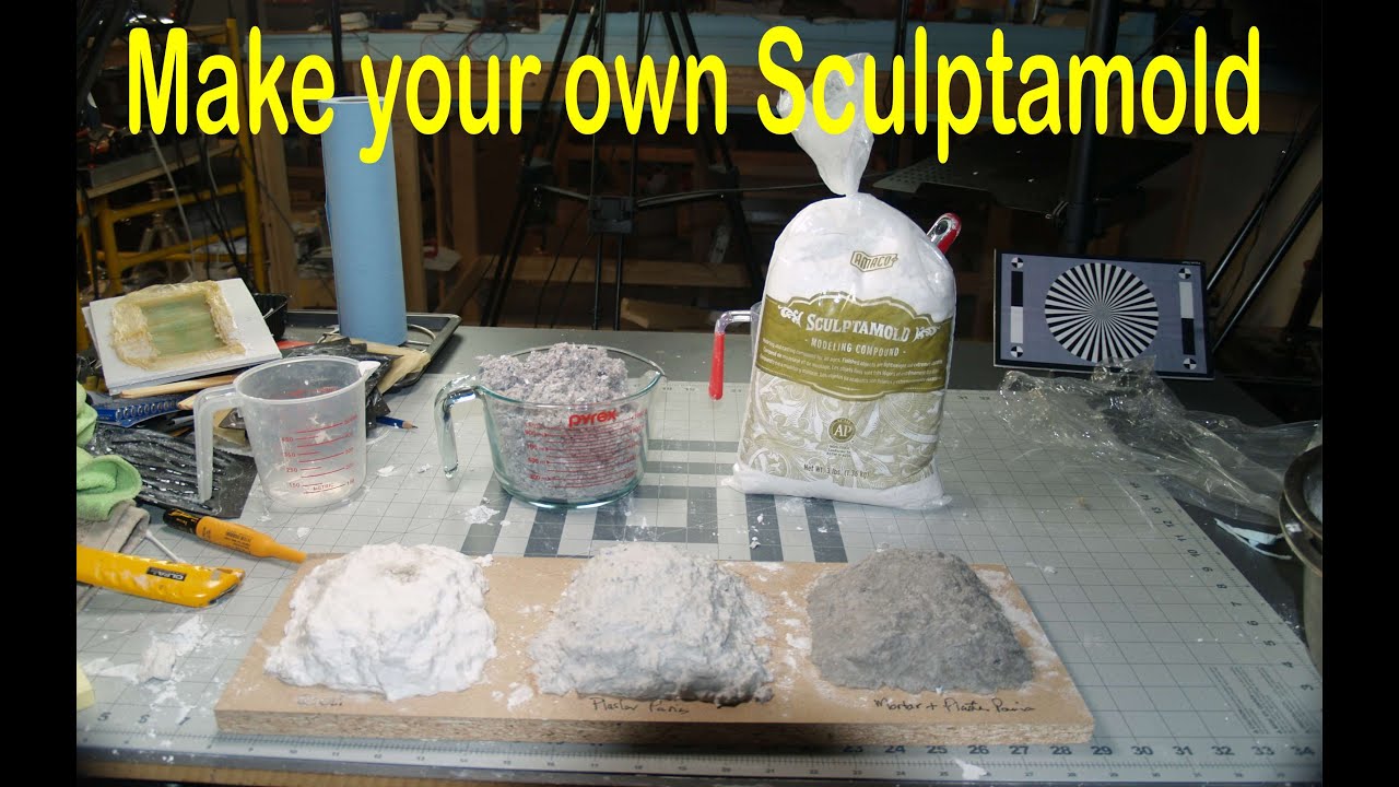 How to make your own DIY Sculptamold 