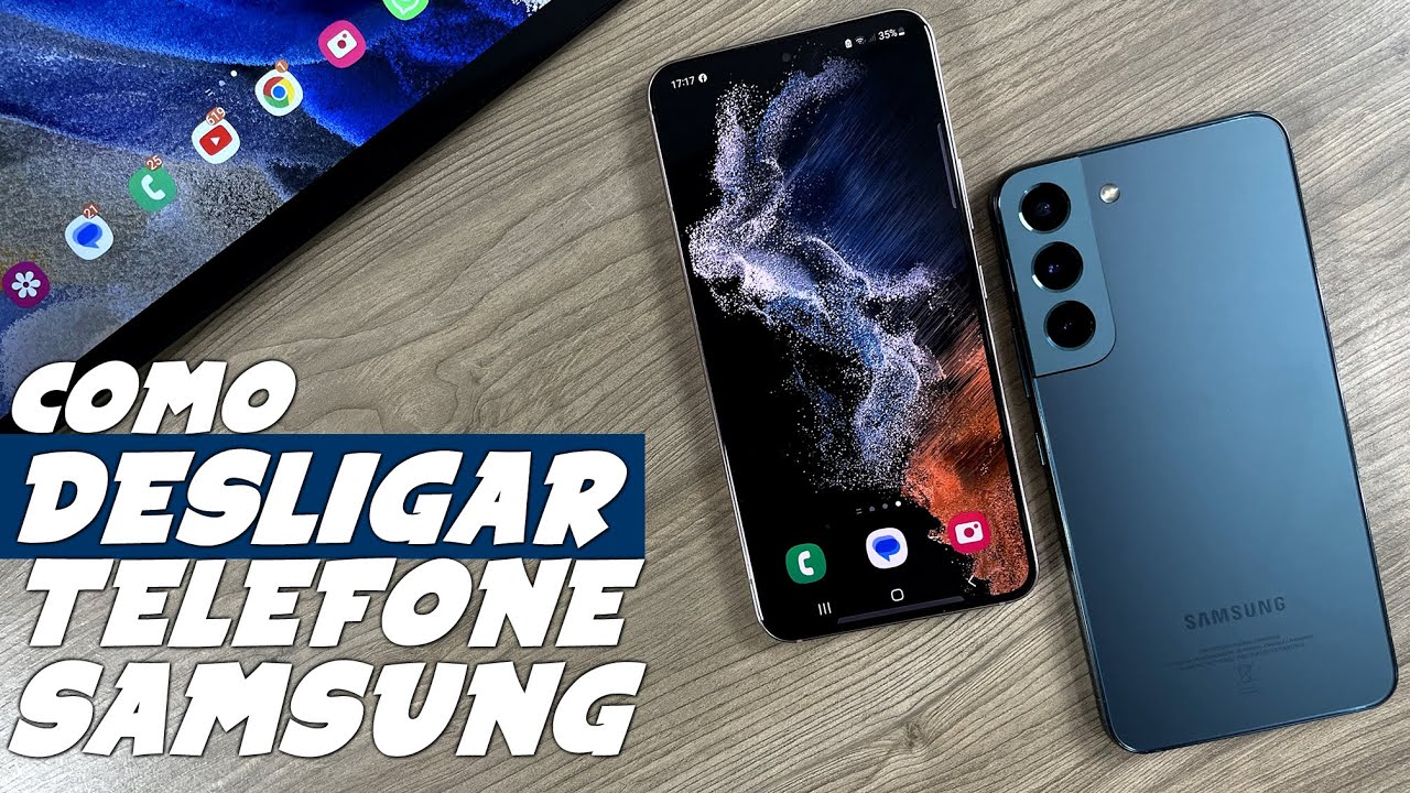 Como DESLIGAR um TELEFONE SAMSUNG - YouTube