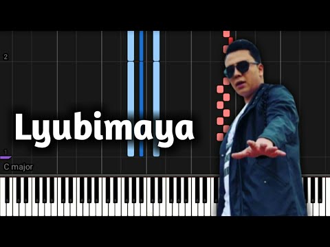 Osman Navruzov - Lyubimaya (Piano tutorial)