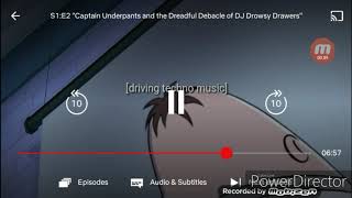 ( 2) DJ Drowsy Drawers Dreamworks The Epic Tales of Captain Underpants