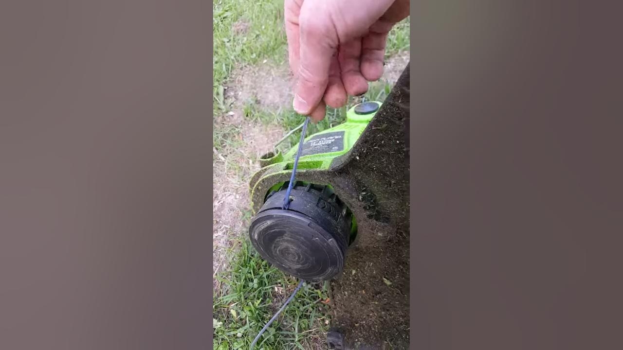 Portland 13 inch string trimmer quick fix! - YouTube