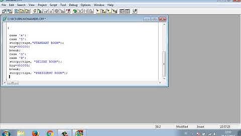 Membuat program kasir sederhana menggunakan Borland C++