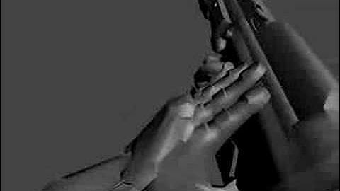 Halo 3 Model/Animation Extraction: FP Assault Rifle Reload