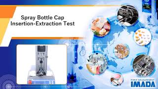 Celebrity Spray Bottle Cap Insertion-Extraction Test Profile