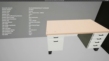 Unreal Engine 4 BIM Data from 3d models