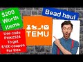 Huge Bead haul from TEMU || Plenty of products for cheap price. 🙀