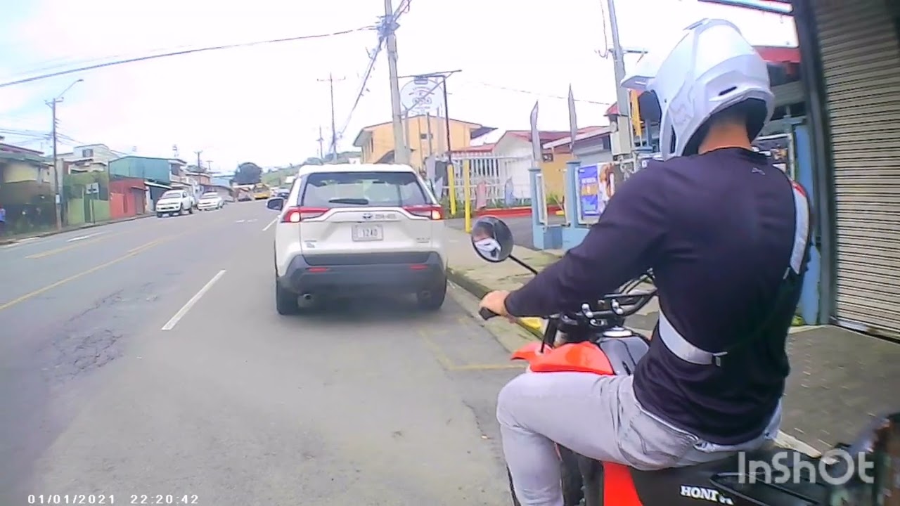 prueba licencia A2 San Ramón