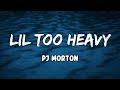 Lil  Too Heavy Lyrics by PJ Morton