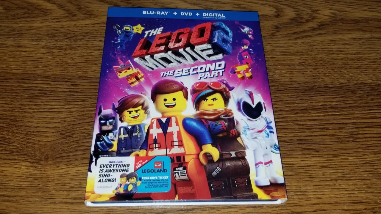 elasticitet bind generation The Lego Movie 2: The Second Part - Blu Ray DVD Unboxing And Review -  YouTube