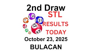 Download Mp3 STL BULACAN Results Today - 2nd Draw  October 23, 2025 Gudang lagu Download Mp3 STL BULACAN Results Today - 2nd Draw  October 23, 2025