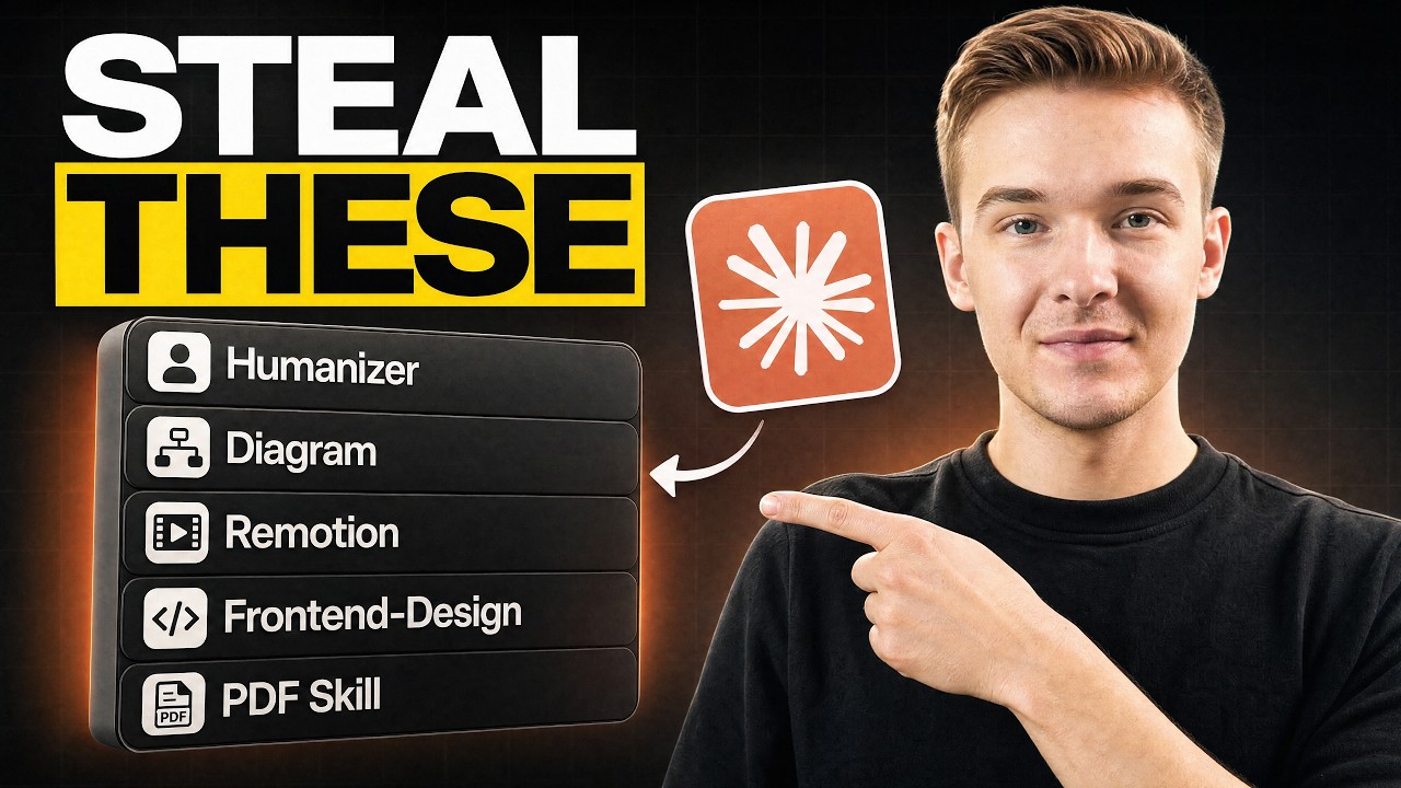 5 Claude Skills I Can't Live Without (Steal These!)