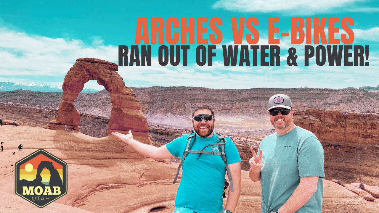 Roll-Road eBikes vs. Arches National Park! & Delicate Arch Hike review