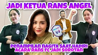 Jadi Ketua Rans Angel, A Nagita Slavina Saat Hadiri Acara Rans Cilegon Fc Jadi Sorotan