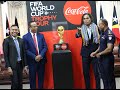 TROFEU KOPA MUNDIAL ATRAI INTERESE PÚBLIKU