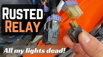 Lights not working? Check your relay. 2019 KTM 500 EXC-F
