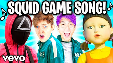 THE SQUID GAME SONG! 🎵 (Official LankyBox Music Video)
