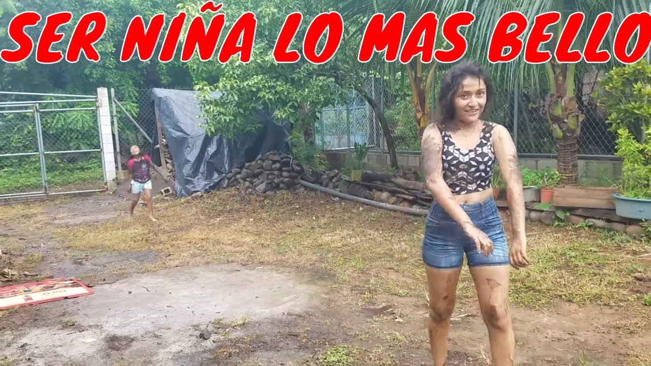 naturaleza definicion Jugando Como Niñas Debajo De La Lluvia
