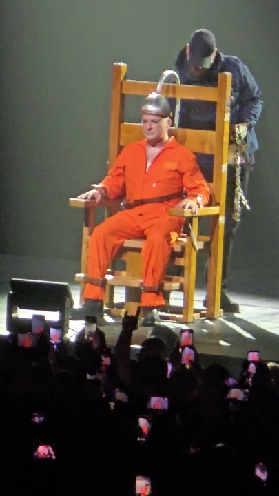 Disturbed - Electric chair - Execution - Manchester - 24/10/2025