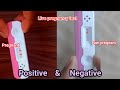 Live Positive Pregnancy Test and Negative Pregnancy Test | Live pregnancy test |