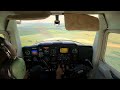 Cessna 152 cross country solo flight  atc audio