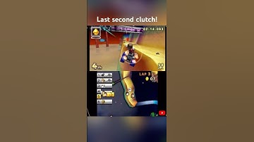 Last second clutch!#mariokart#mk7#3DS#ctgp7#mii#bdasher#mariokart7#goldenmushroom#nintendo#ctgp#race