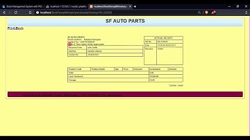 Stock Management System with POS in PHP Demo