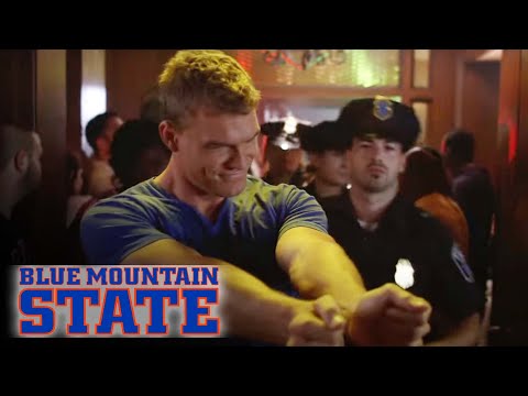 Thad Gets the Team Put in the Drunk Tank for the Night | Blue Mountain State