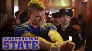 Thad Gets the Team Put in the Drunk Tank for the Night | Blue Mountain State