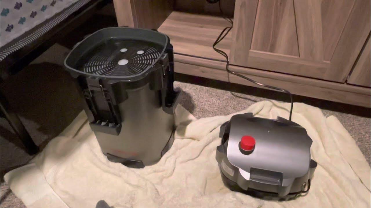 Marineland Magniflow 360 canister filter rattling noise solution