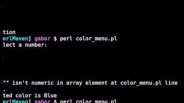 Beginner Perl Maven tutorial 4.9 - Array indexes (hands on screencast)