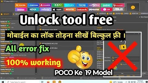 Free Download Tool Unlock/ Bypass FRP, Factory Reset Android 2025|  Unlock Tool Free Download