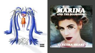 Daisy Wrecker - Ashinikko + Marina (Mixed Mashup)