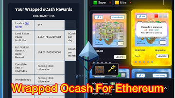 Ocash-Ethereum Airdrop/ How to make money from overline network/meta verse ecosystem #howto