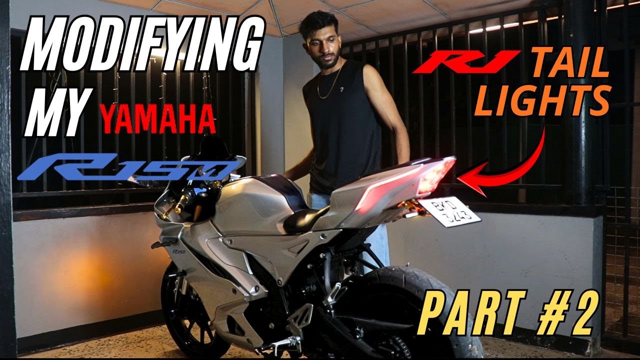 Modifying my R15M part 2 | Adding R1 Tail lights - YouTube