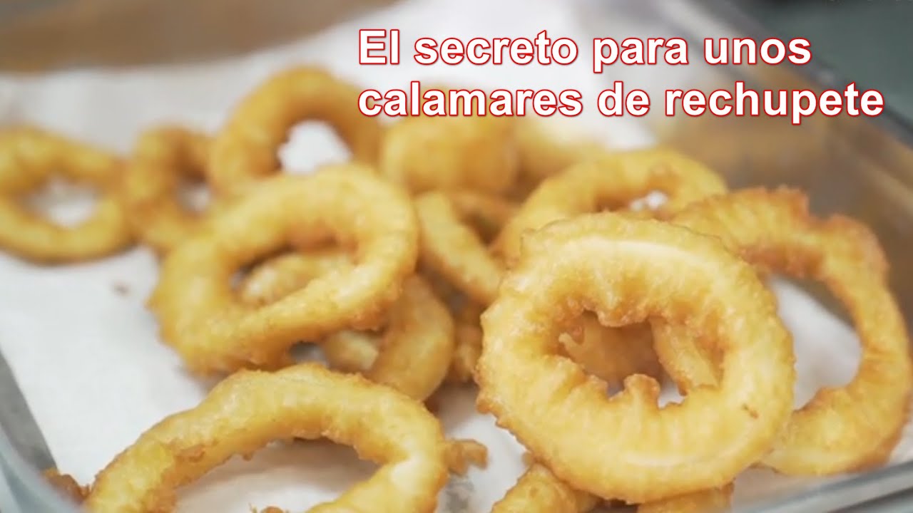 El secreto para unos calamares a la romana de rechupete