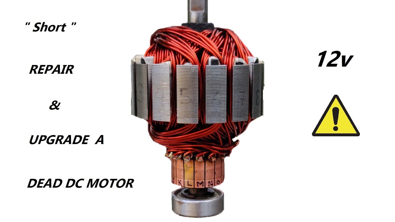 12v dc motor winding