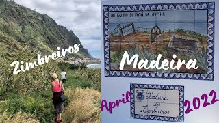 Madeira 2022, Vereda dos Zimbreiros, Trasa z Fajã da Ovelha do Paul do Mar a Fajã da Pedra
