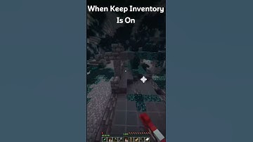 Elytra fly when keep inventory is on 🥶 #elytra #minecraft