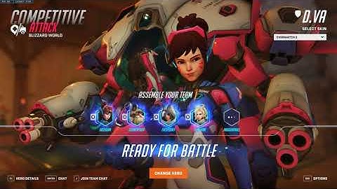 Overwatch 2: D.Va Diamond Rank Open queue 30-0 (Gameplay only)