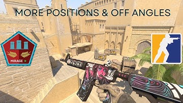 More Off Angles & Positions on Mirage CS2